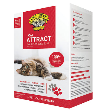Dr. Elsey's Precious Cat Cat Attract Clumping Multi-Cat Clay Cat Litter - Low Dust